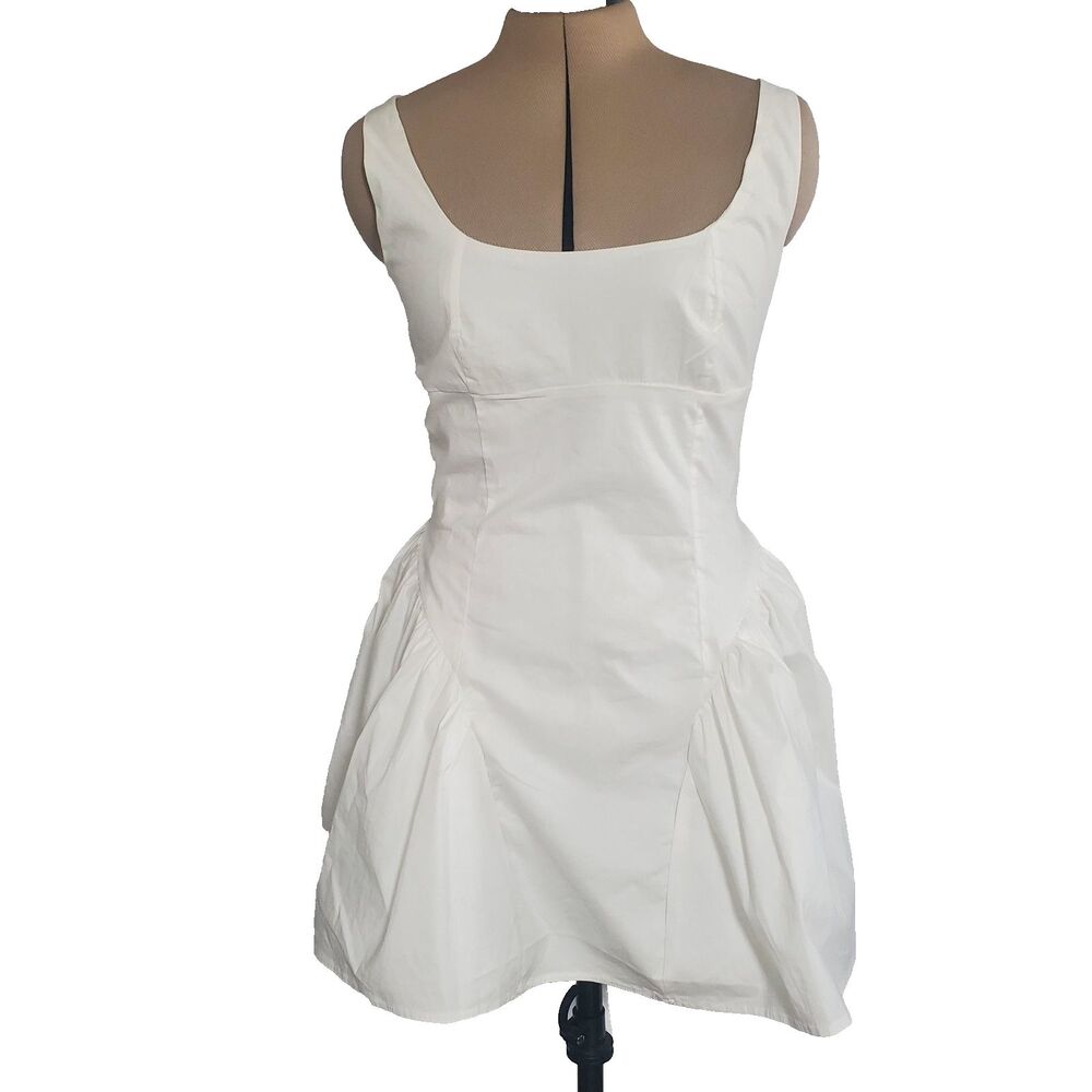 NWT Peppermayo Women’s Dress 12 Corset Mini A-Line Tie Back "Sassy Soiree" - Picture 5 of 12